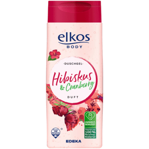Elkos sprchový gel Ibišek a brusinky 300ml
