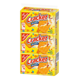 GG Cracker slané svačinové krekry 3x75g