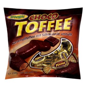 Woogie Choco Toffee čokoládové karamely 250g