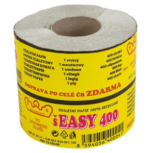 EASY Toaletní papír 1-vrstvý recykl 36m