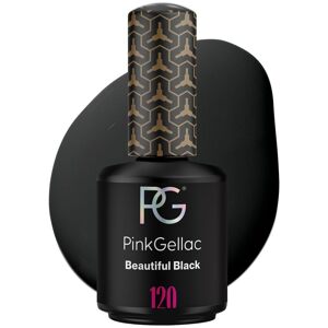 Pink Gellac 120 Beautiful Black Soak-Off UV/LED Gel Polish