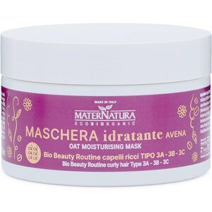Maternatura, Maschera Idratante, ovesná hydratační maska pro kudrnaté vlasy, 200 ml