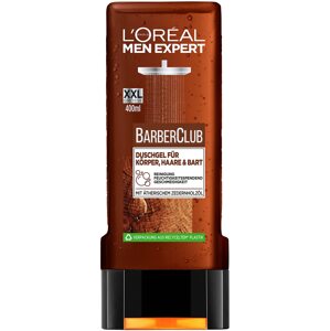 Loréal L'Oréal, BarberClub, sprchový gel pro muže, 400 ml