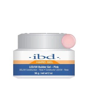 IBD Hard LED/UV Builder gel na nehty Pink 56g