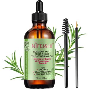 NIFEISHI - Rozmarýnový olej pro růst vlasů 60ml