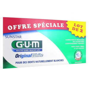 GUM, SUNSTAR - Zubní pasta Balení 2ks 75 ml