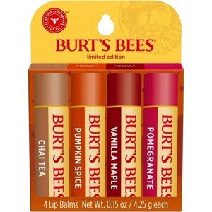 Balzám na rty Burt's Bees, 4 x 4,25 g
