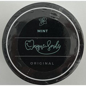 UniqueSmile Original Mint Prášek aktivního uhlí 30g