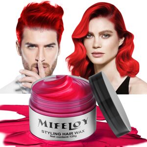 MIFELOY Vosk pro dočasné barvení vlasů RED 120g