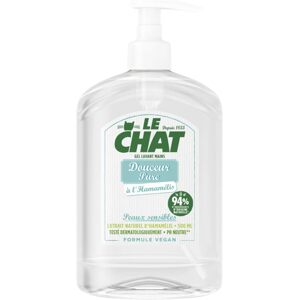 LE CHAT Čistý jemný mycí gel na ruce 500ml (mírně rozbitý dávkovač)