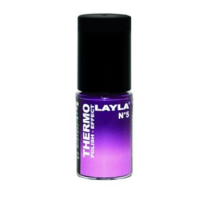 LAYLA Cosmetics barevný lak na nehty s termo efektem 5ml