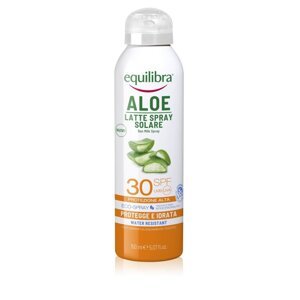 Equilibra, Aloe Milk Spray Spf30, opalovací mléko ve spreji, 150 ml