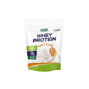 Whey protein - proteinový prášek - 400 g Příchuť: Mléko a sušenky