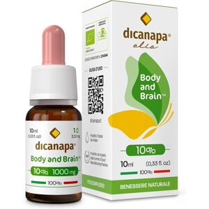 dicanapa, Body and Brain, CBD 10%, 10 ml