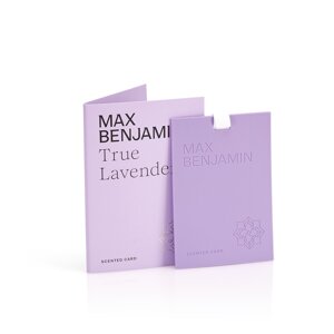 Max Benjamin Vonná Karta True Lavender Scented Card 1 Ks